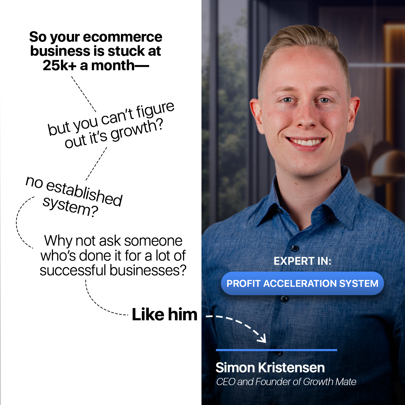 Growth Mate Facebook ad