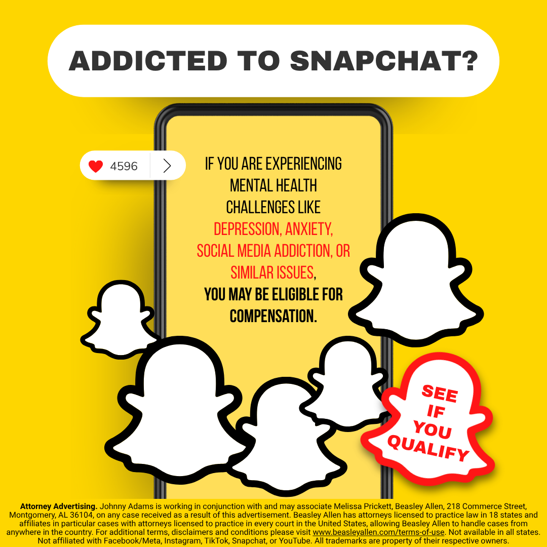 Social Media Addiction Claims Facebook ad from Jun 18, 2026