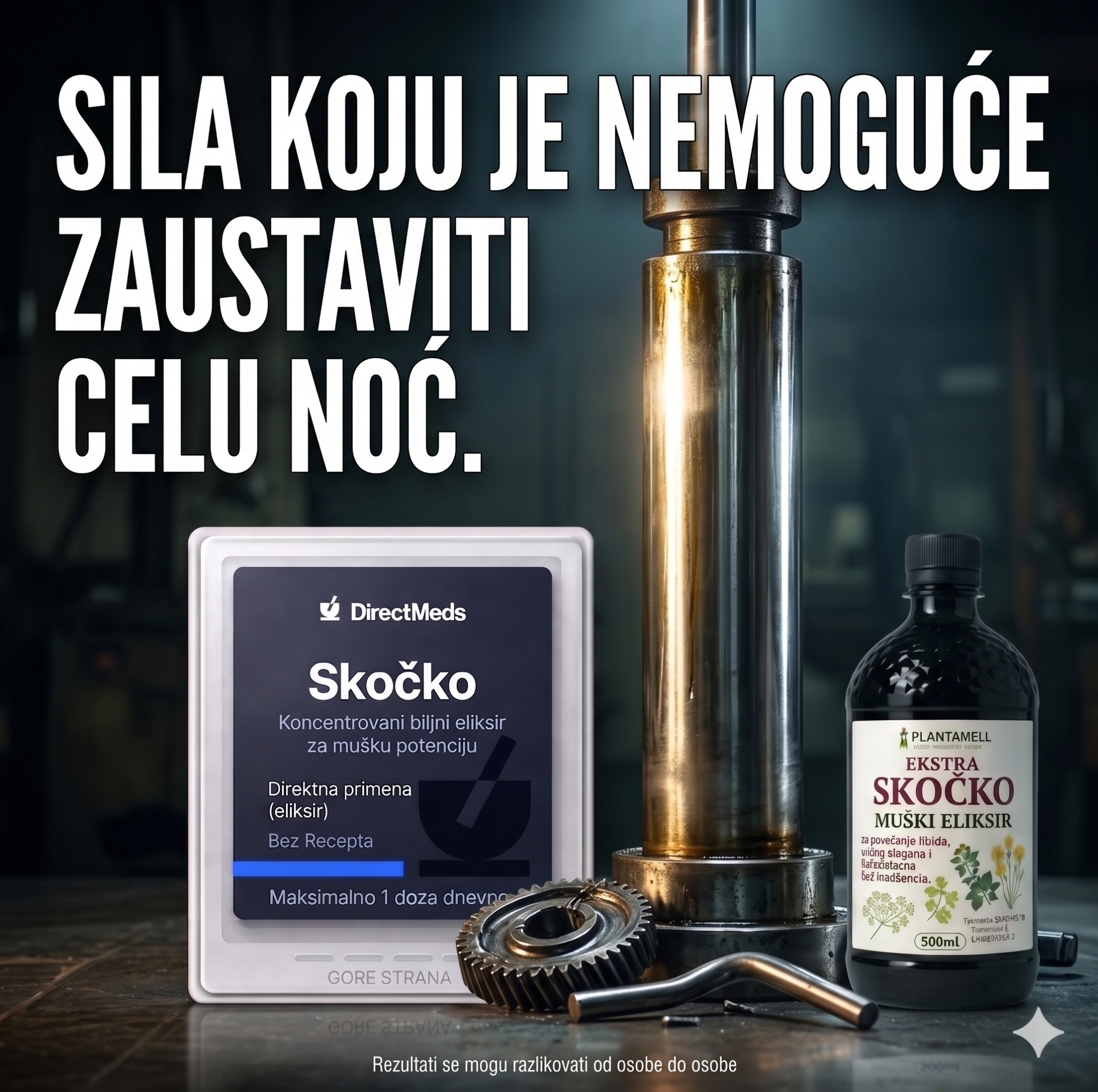 Zdravlje Na Dlanu Facebook ad: Ekstra Skocko - Oseti Razliku!