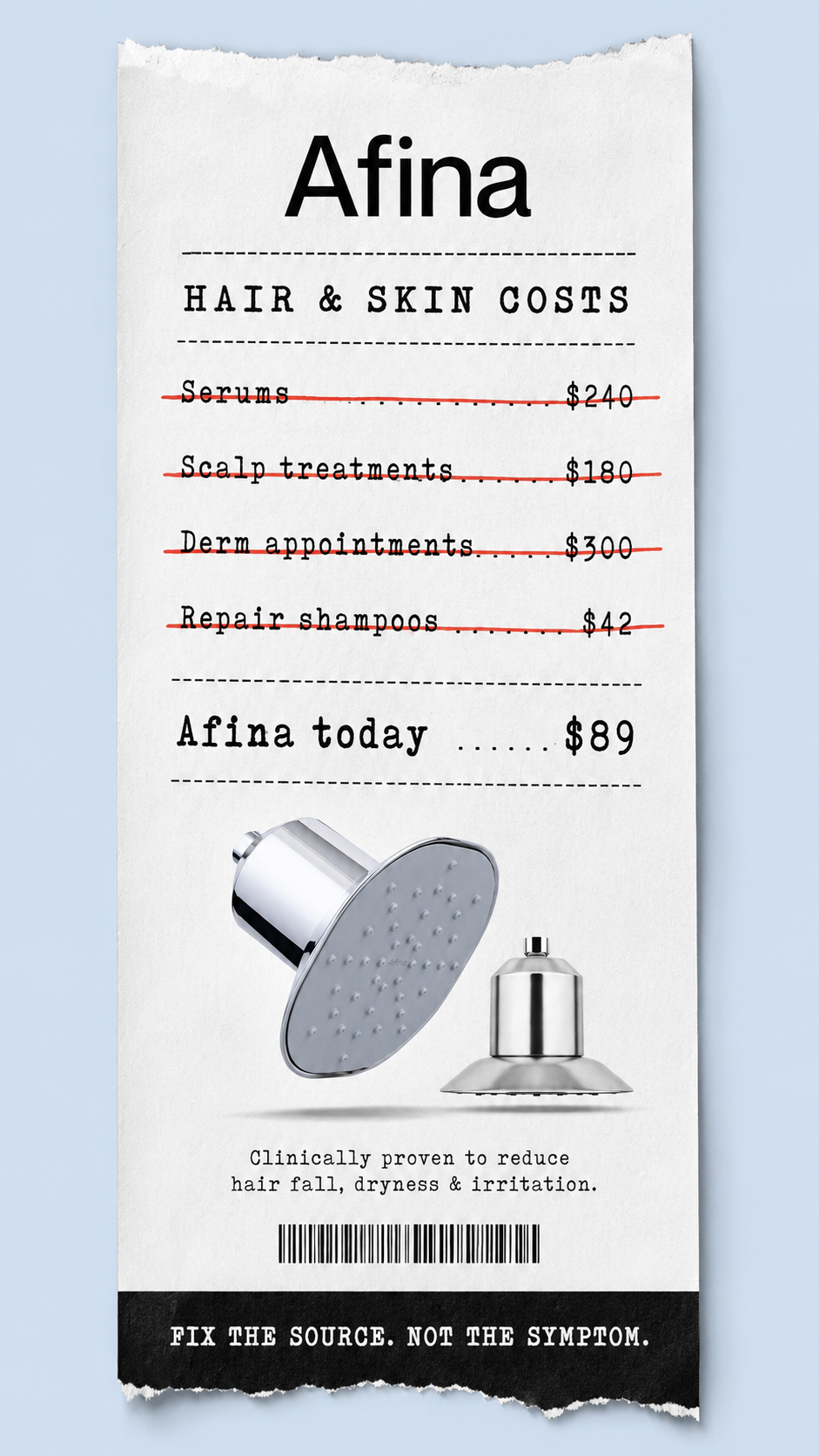 Afina Facebook ad