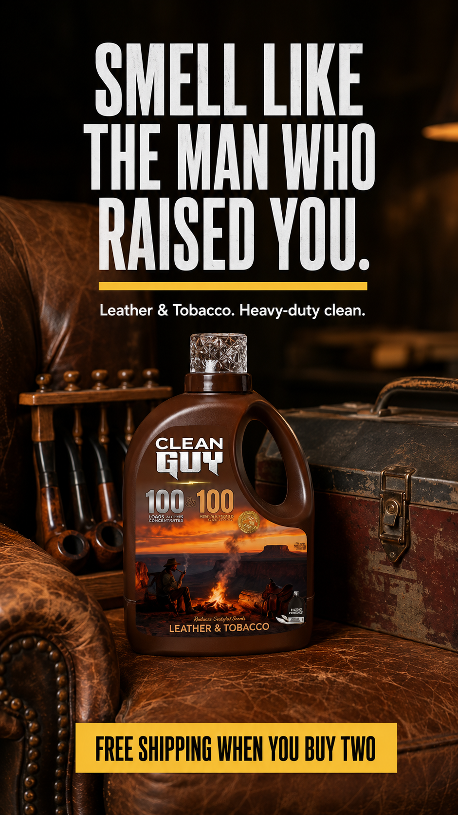 Clean Guy Facebook ad