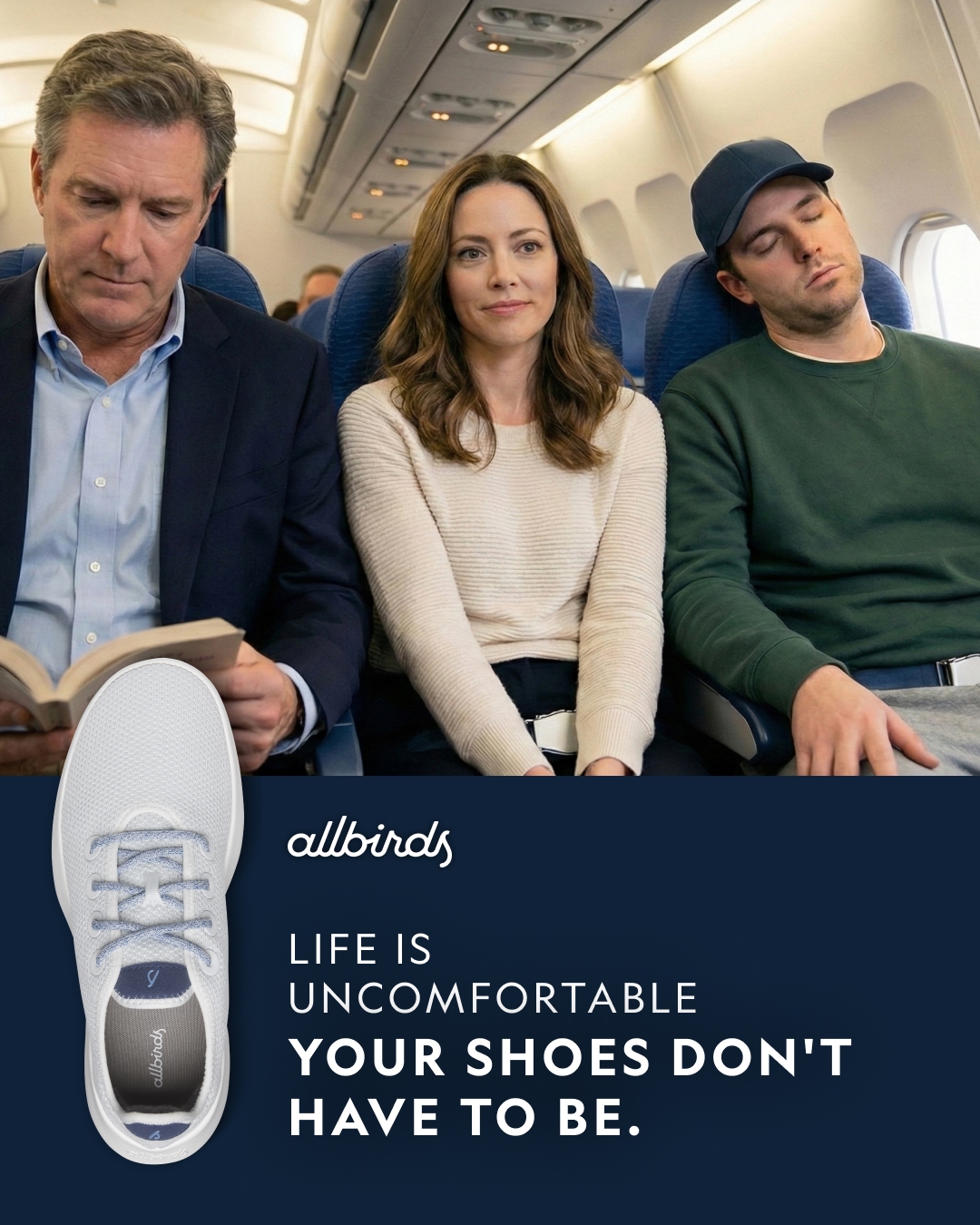 Allbirds Facebook ad
