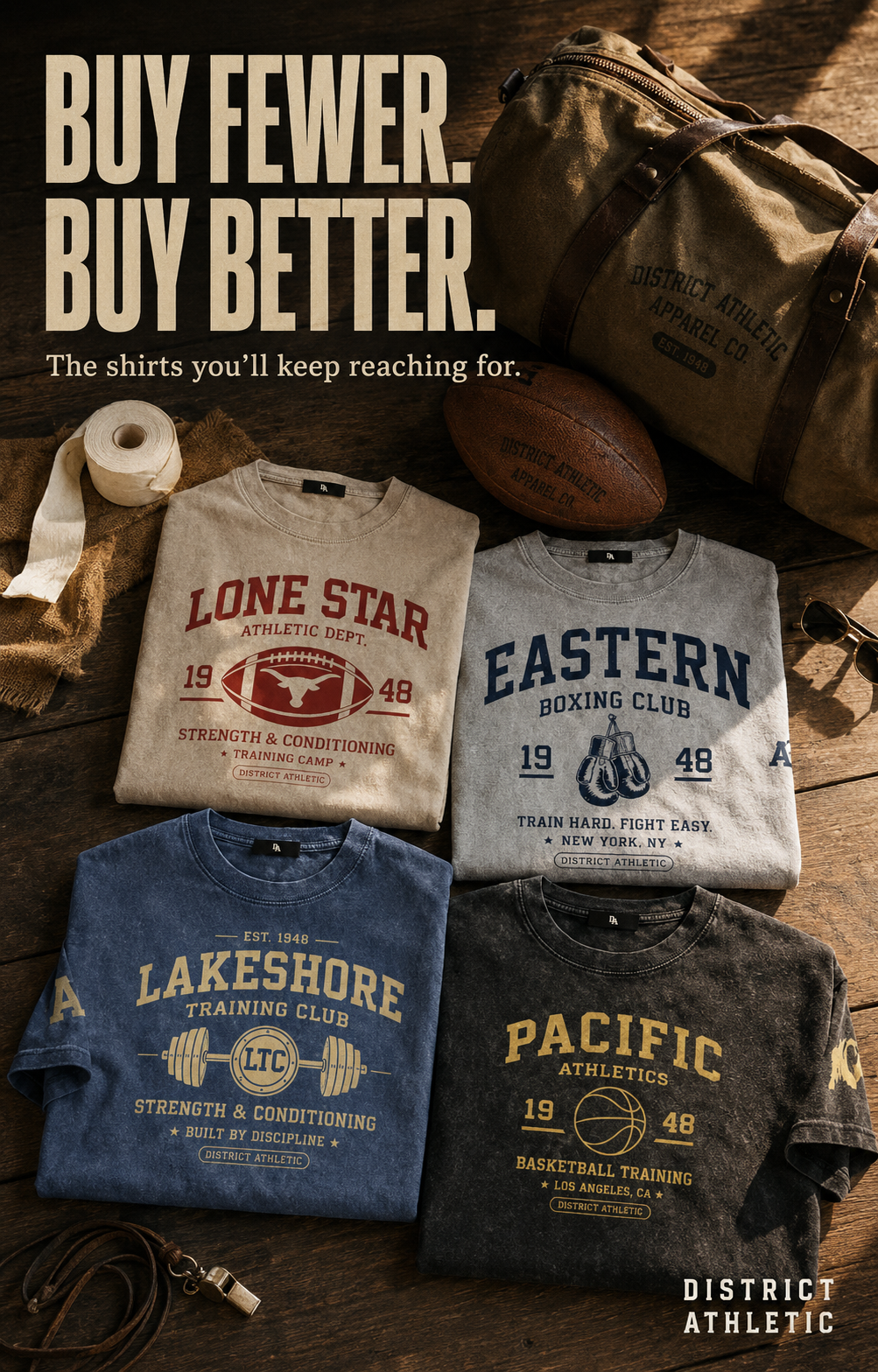 District Athletic Apparel Facebook ad