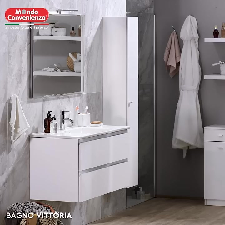 Mondo Convenienza Facebook ad: Arredo bagno