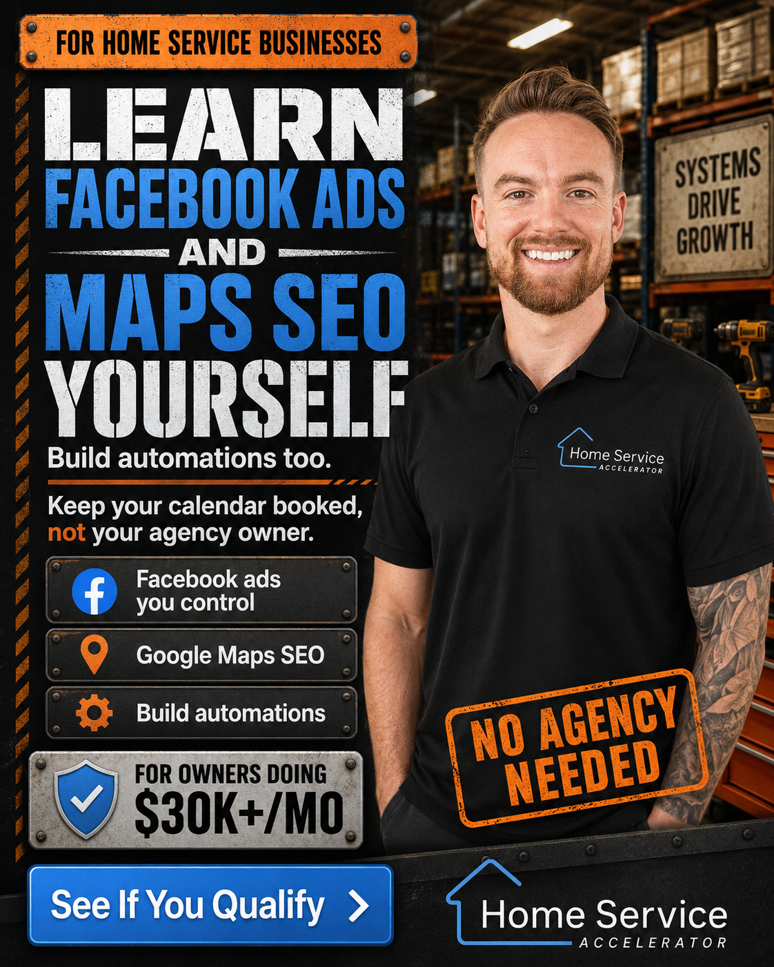 Steve Hunsaker Facebook ad