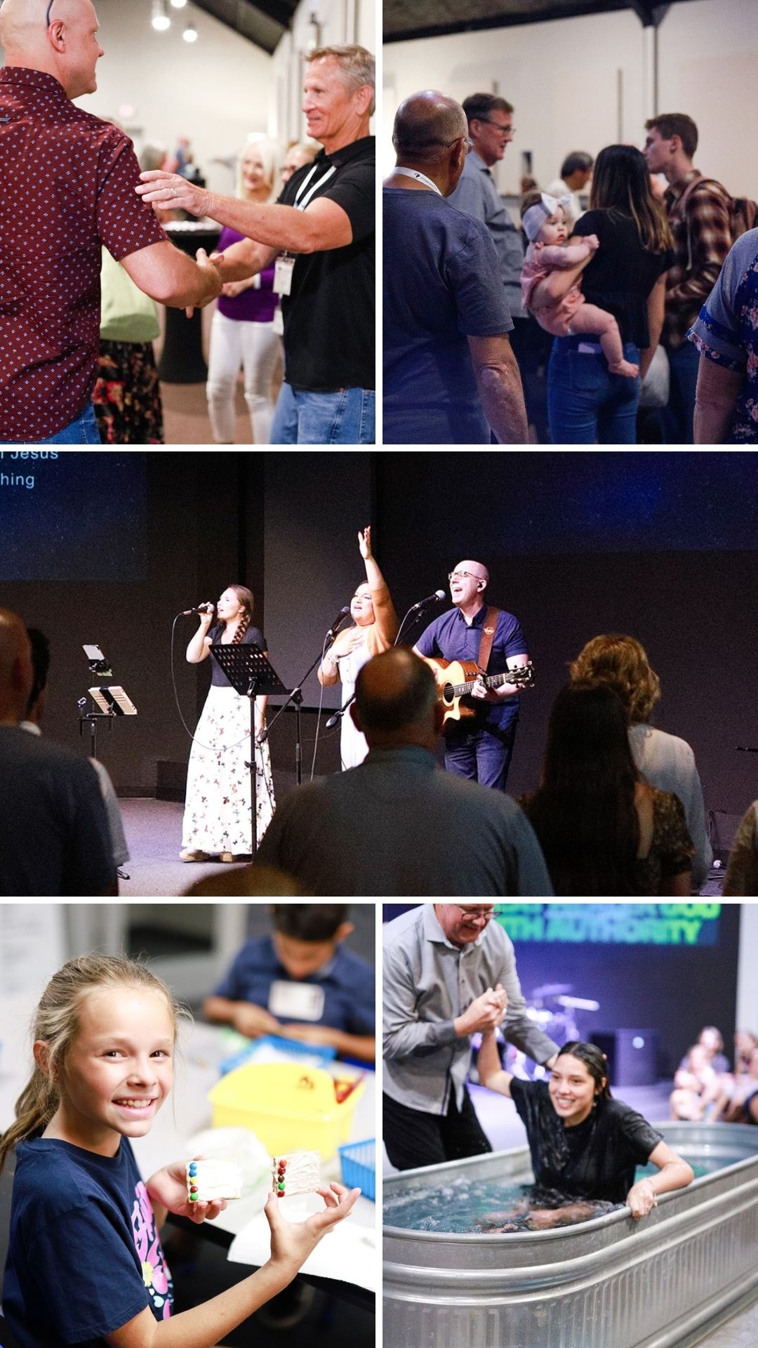 Stonewater Fellowship Facebook ad: You're Invited This Sunday
