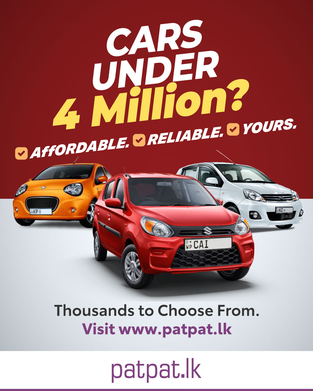 patpat.lk Facebook ad: Quick Vehicle Finance Application | patpat.lk