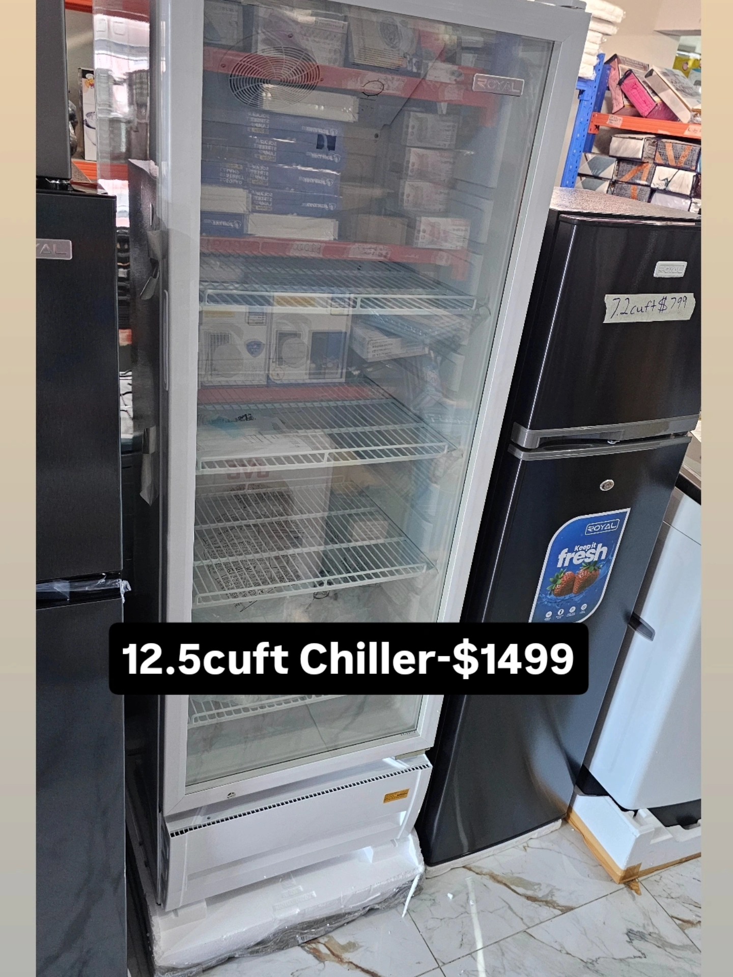 YL's Bargain & Sales Facebook ad: New Arrivals of Large Appliances at Ylsbargainandsales