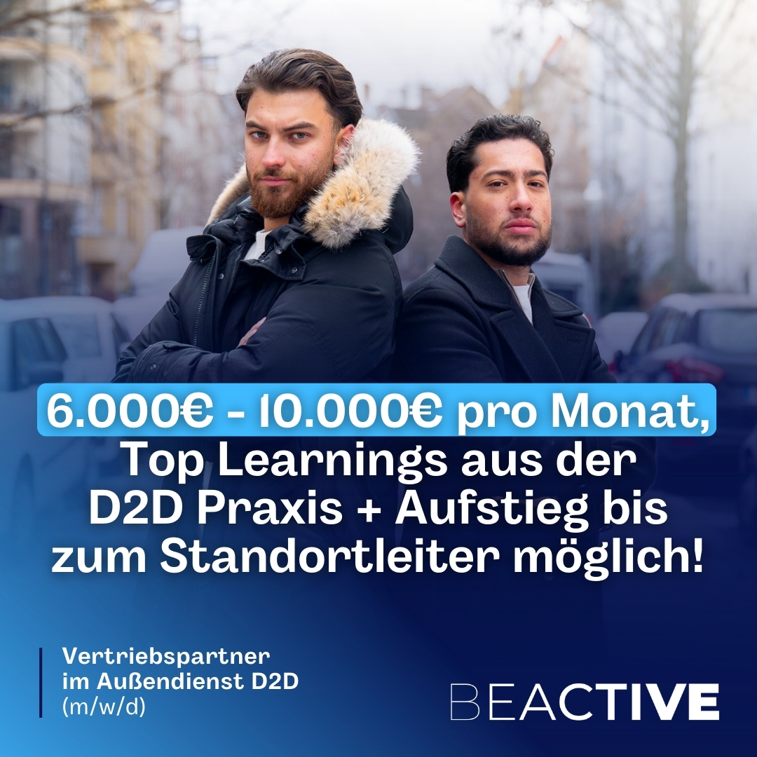 BeActive KJ GmbH Facebook ad: Du hast keinen Bock mehr, jeden Tag nur…