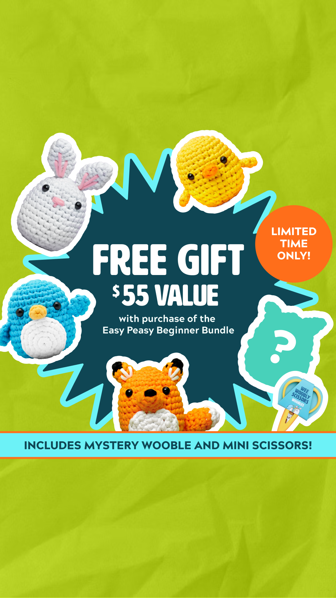 The Woobles Facebook ad