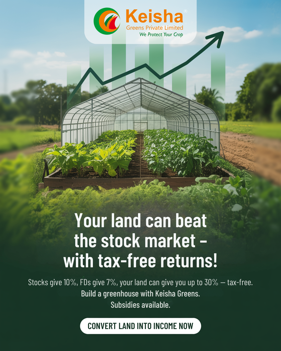 Keisha Greens Pvt Ltd. Facebook ad
