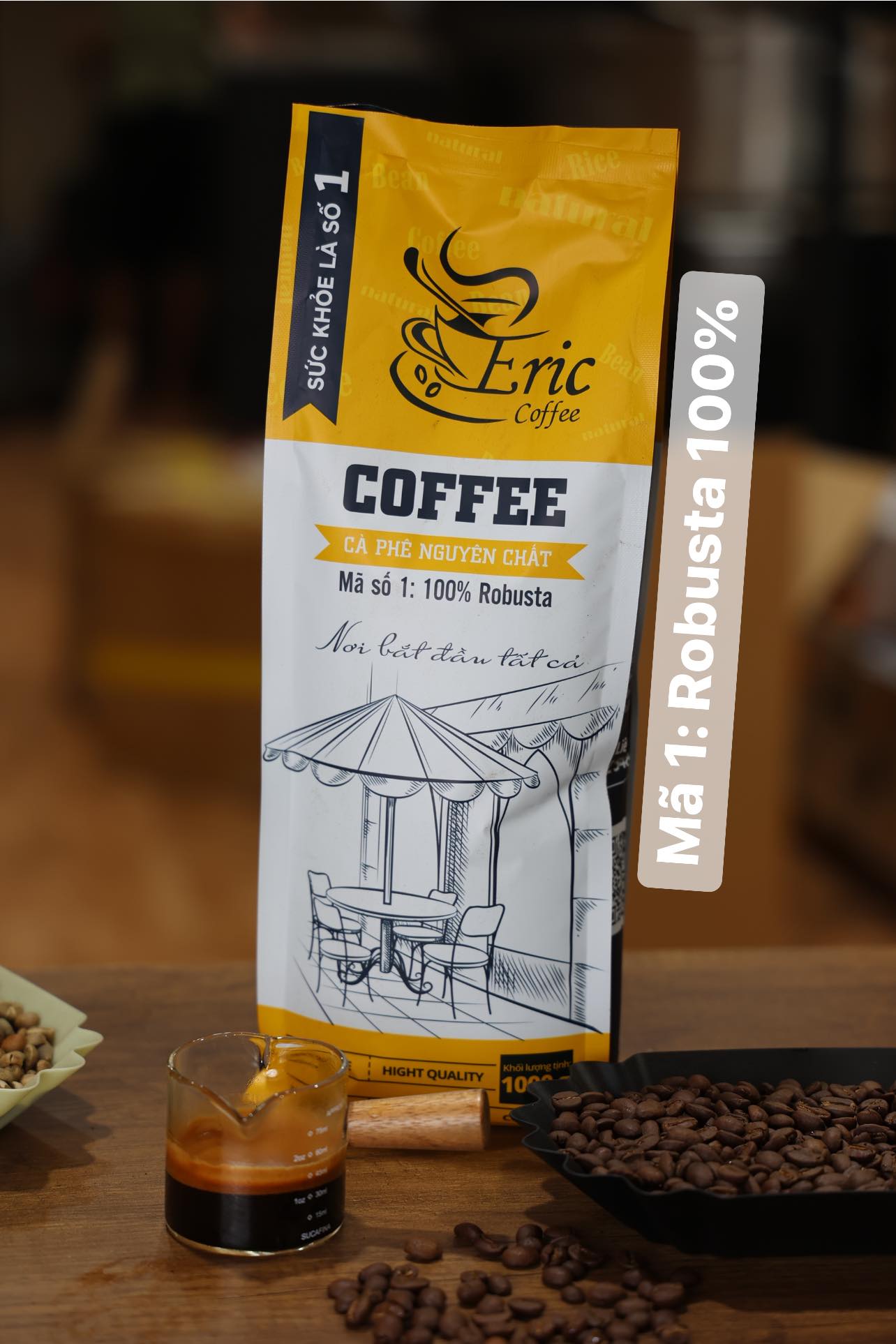 Eric coffee Facebook ad