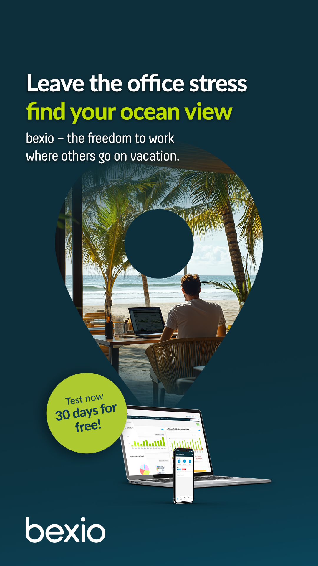 bexio Facebook ad
