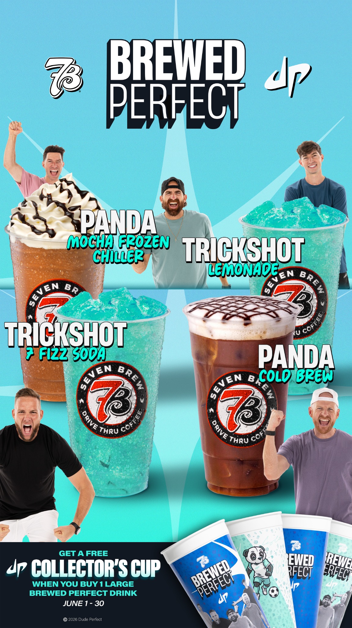 7 Brew Coffee Facebook ad