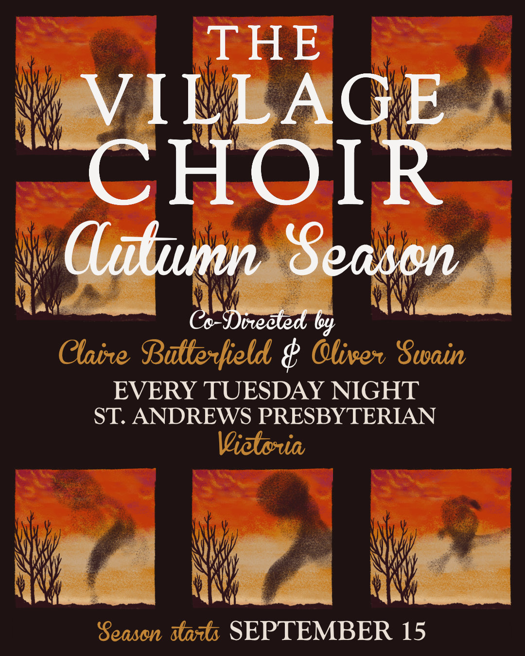 The Village Choir Facebook ad: Registration is open