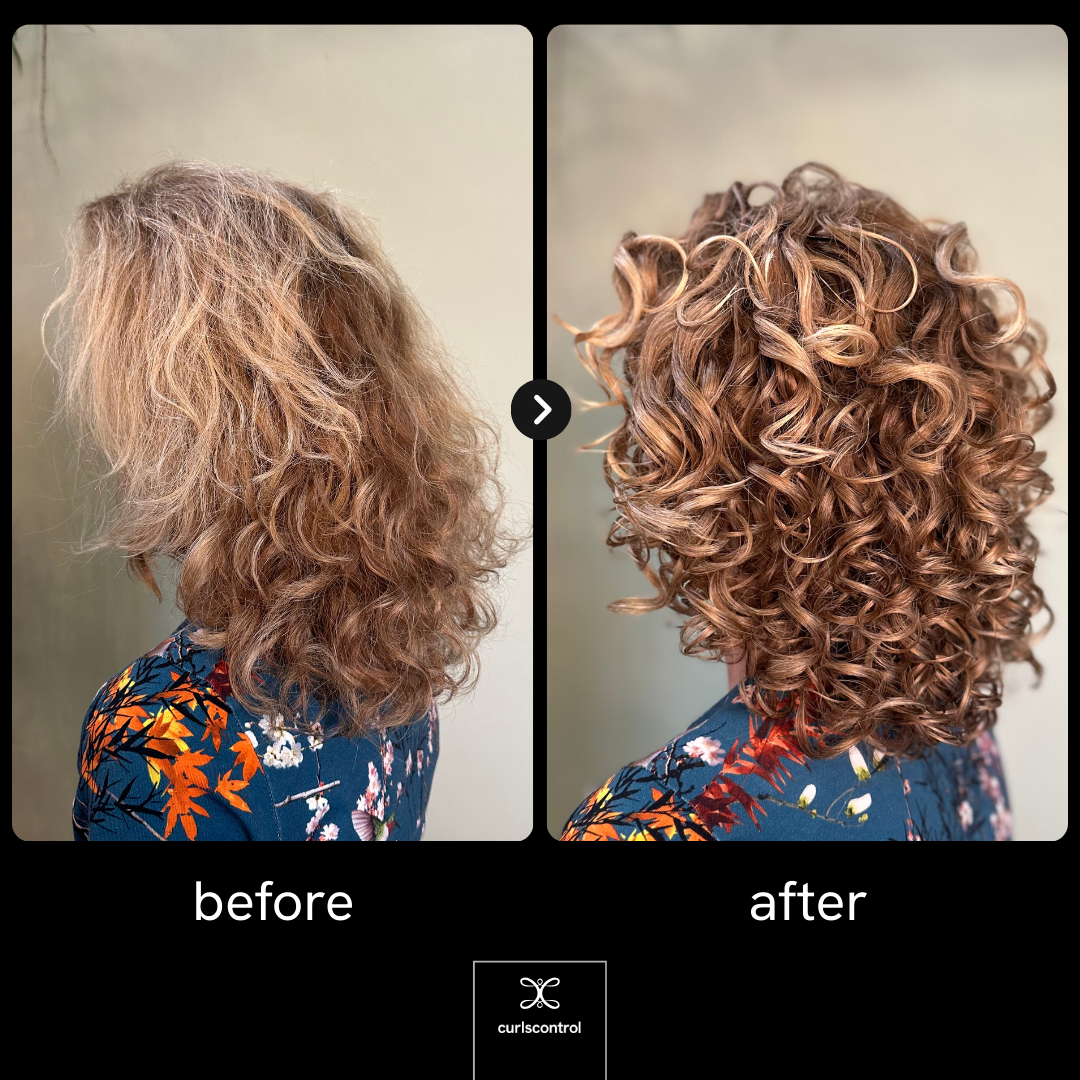 Curls Control Facebook ad