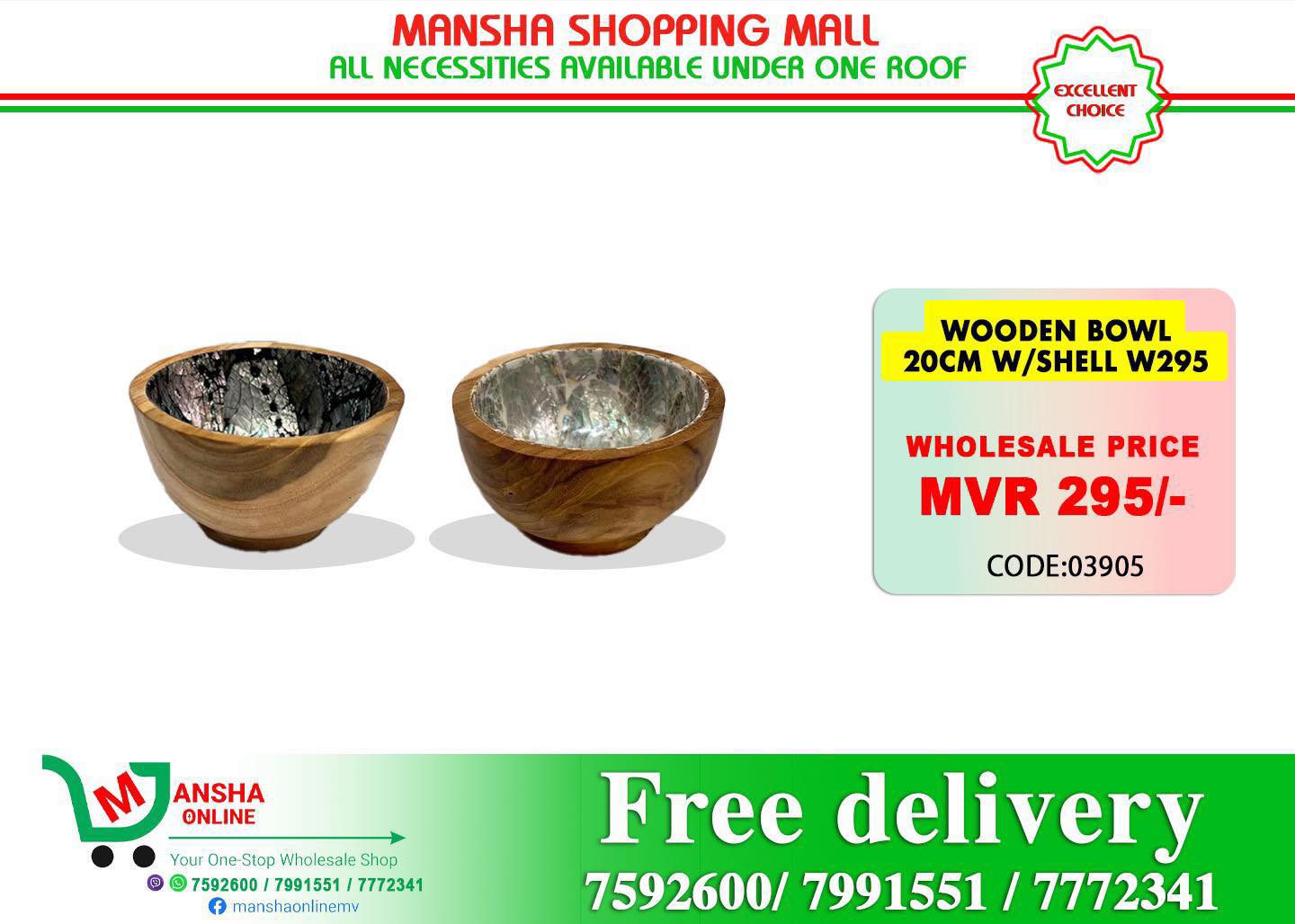 Mansha Online Facebook ad