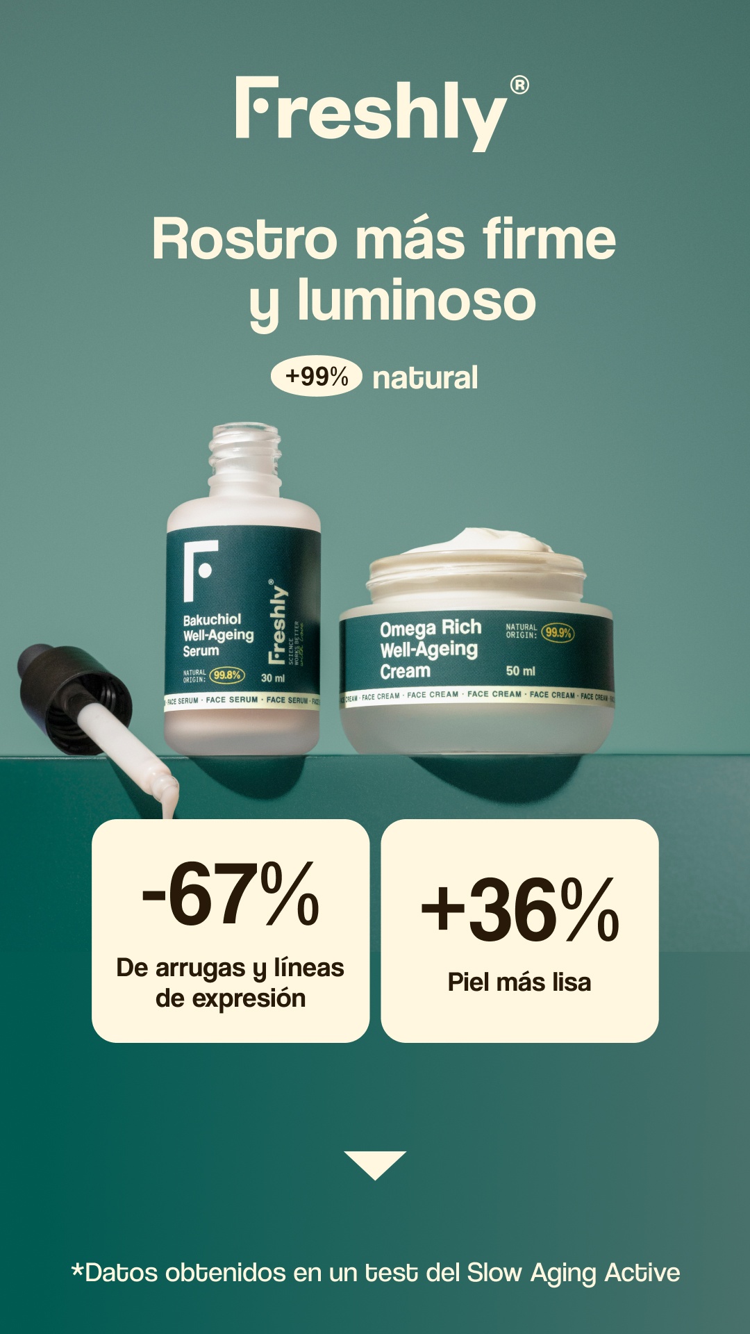 Freshly Cosmetics Facebook ad