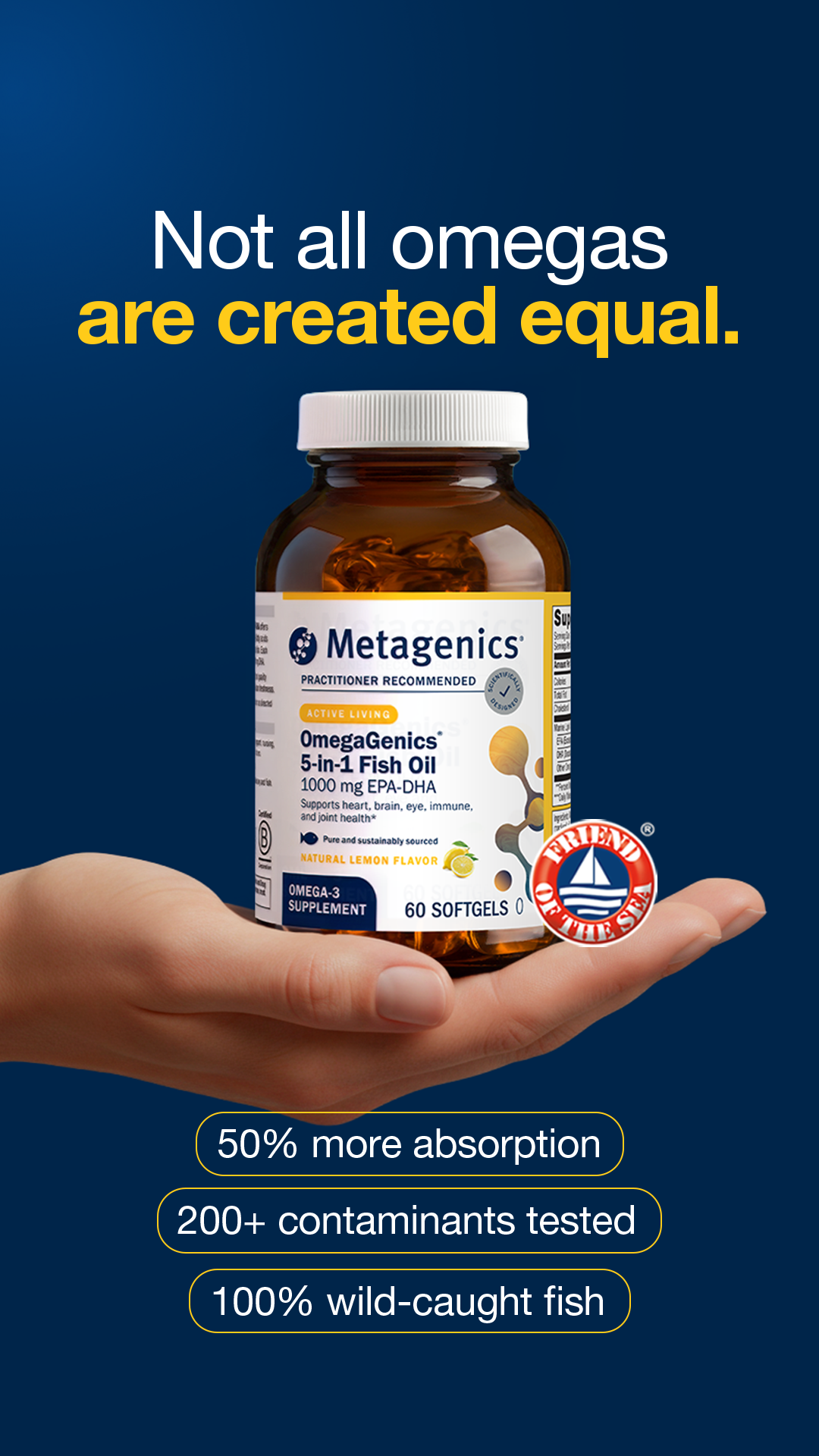 Metagenics Facebook ad