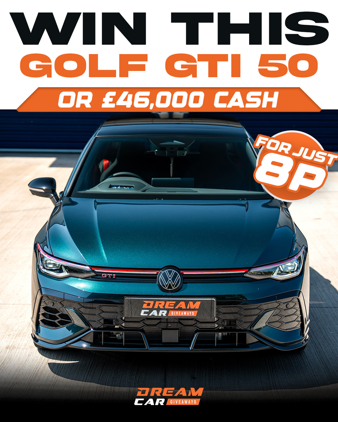 Dream Car Giveaways Facebook ad