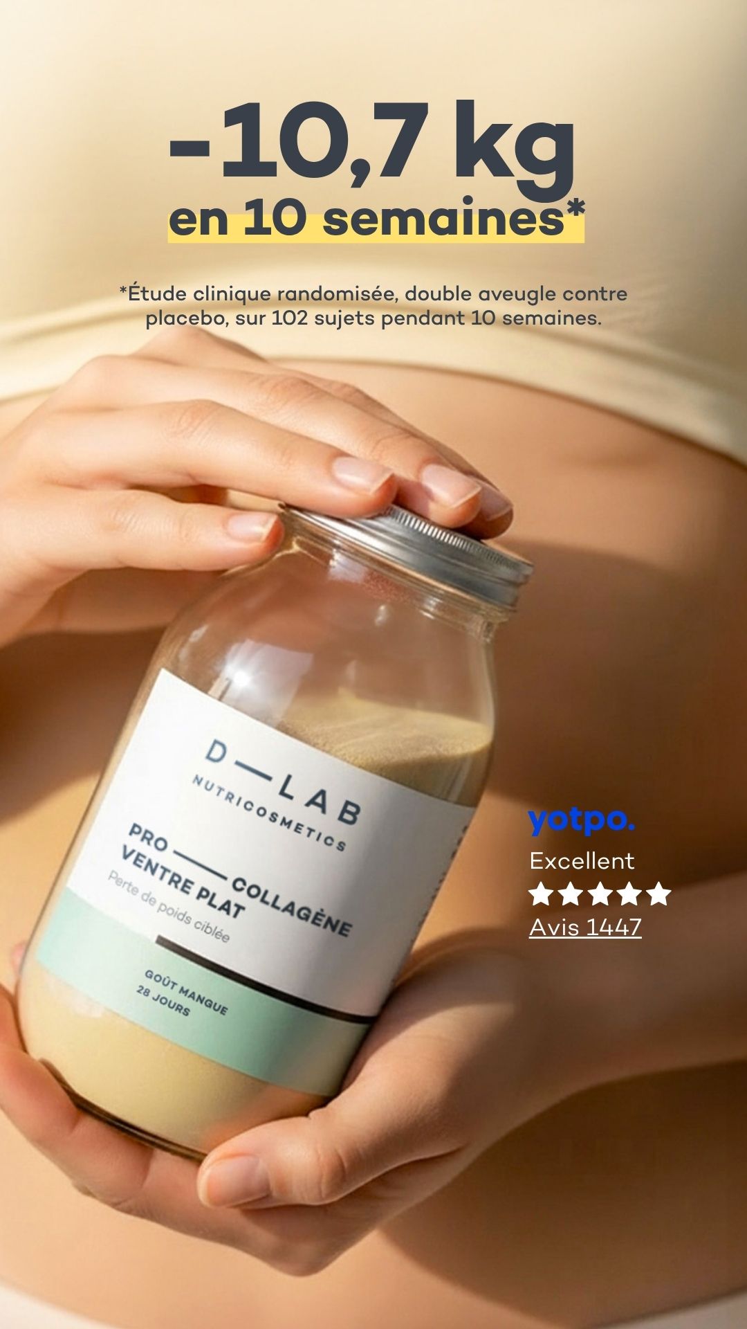 D-LAB NUTRICOSMETICS Facebook ad