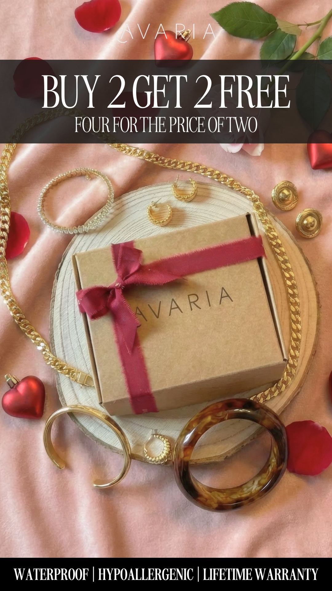 Avaria Jewelry Facebook ad