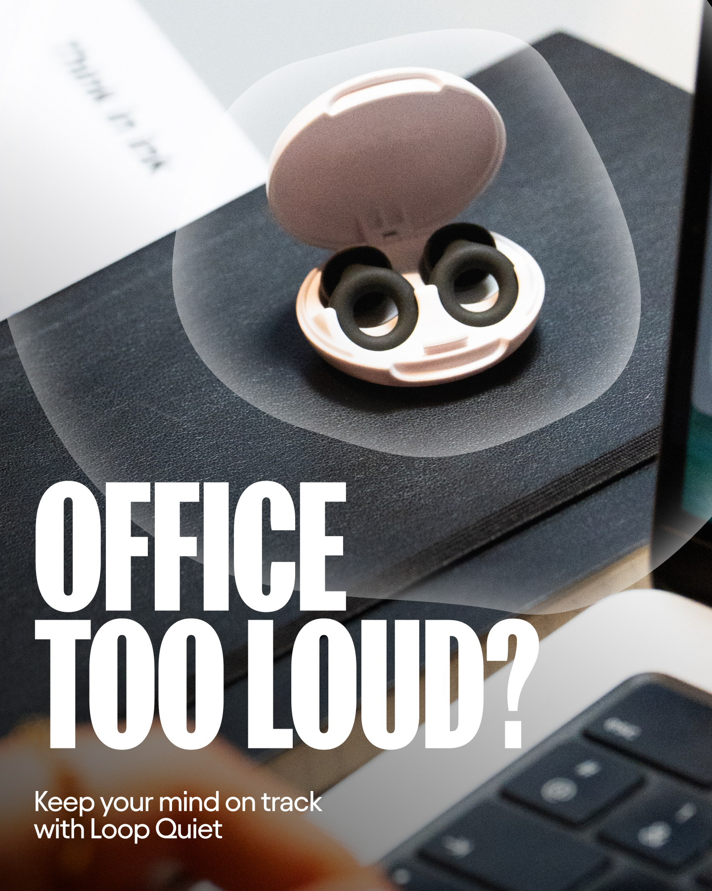 Loop Facebook ad: Colleagues too loud?
