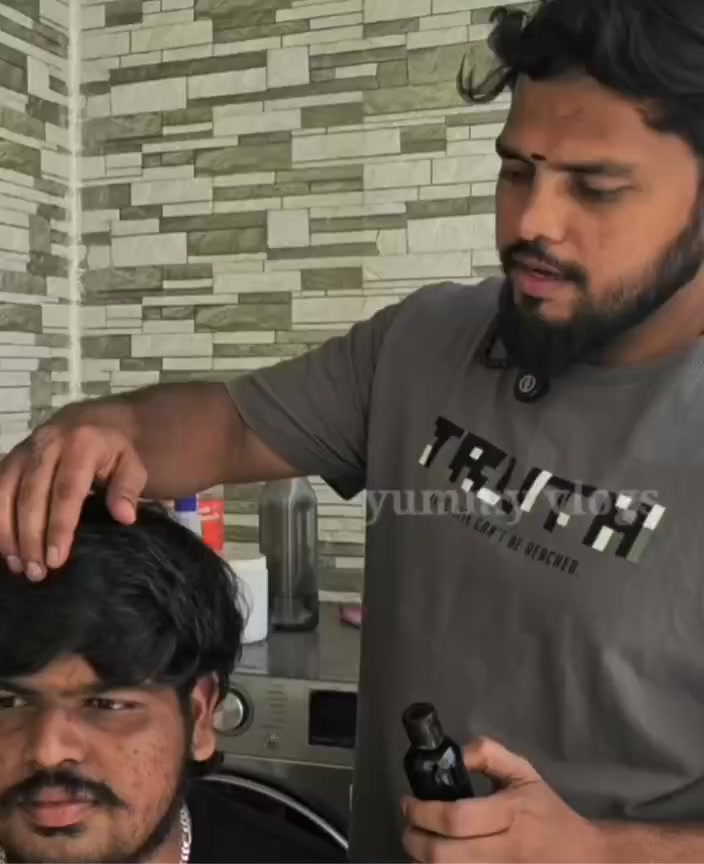 Herbal Oil Facebook ad: Black Hair Oil