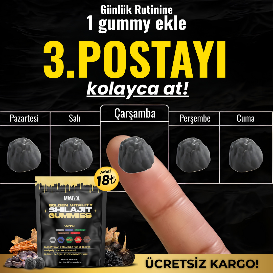 Shilajit Gummy Facebook ad