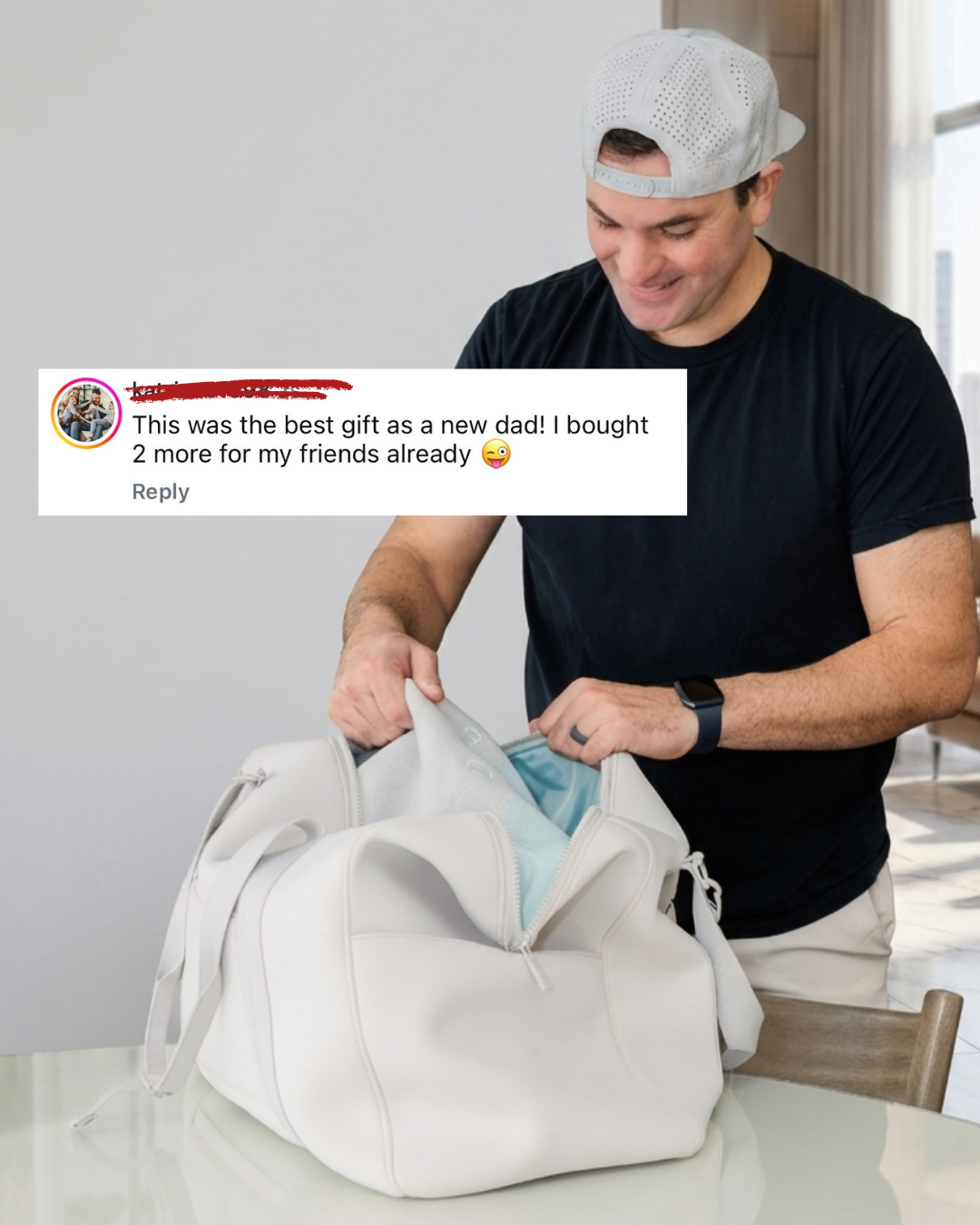 DAD BAG Company Facebook ad from Jul 17, 2026
