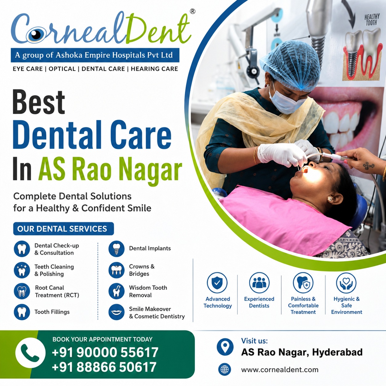 CornealDent Facebook ad