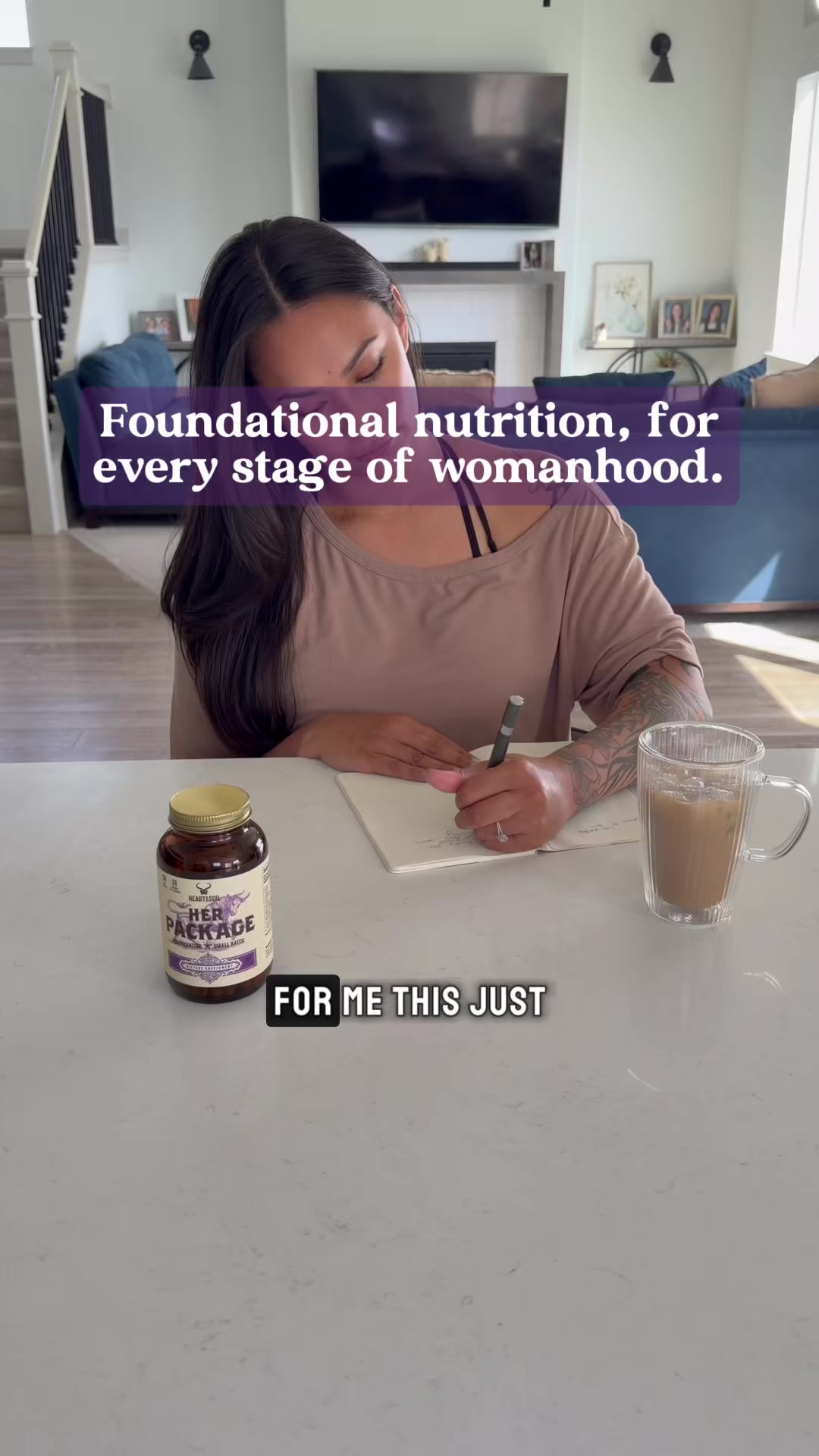 Heart & Soil Facebook ad: Real Support for Your Cycle