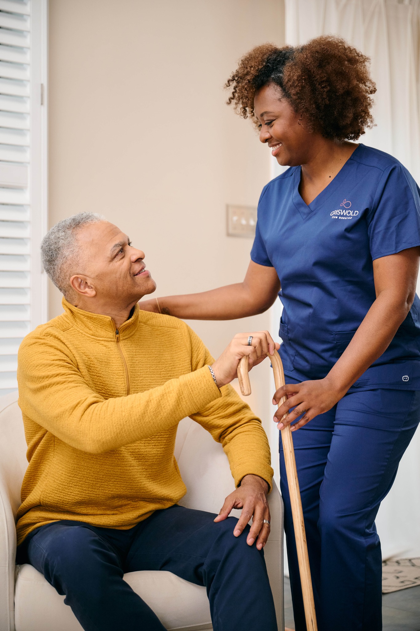 Griswold Home Care for Northern Virginia East Facebook ad: Contact Northern Virginia East | Caregiver Services
