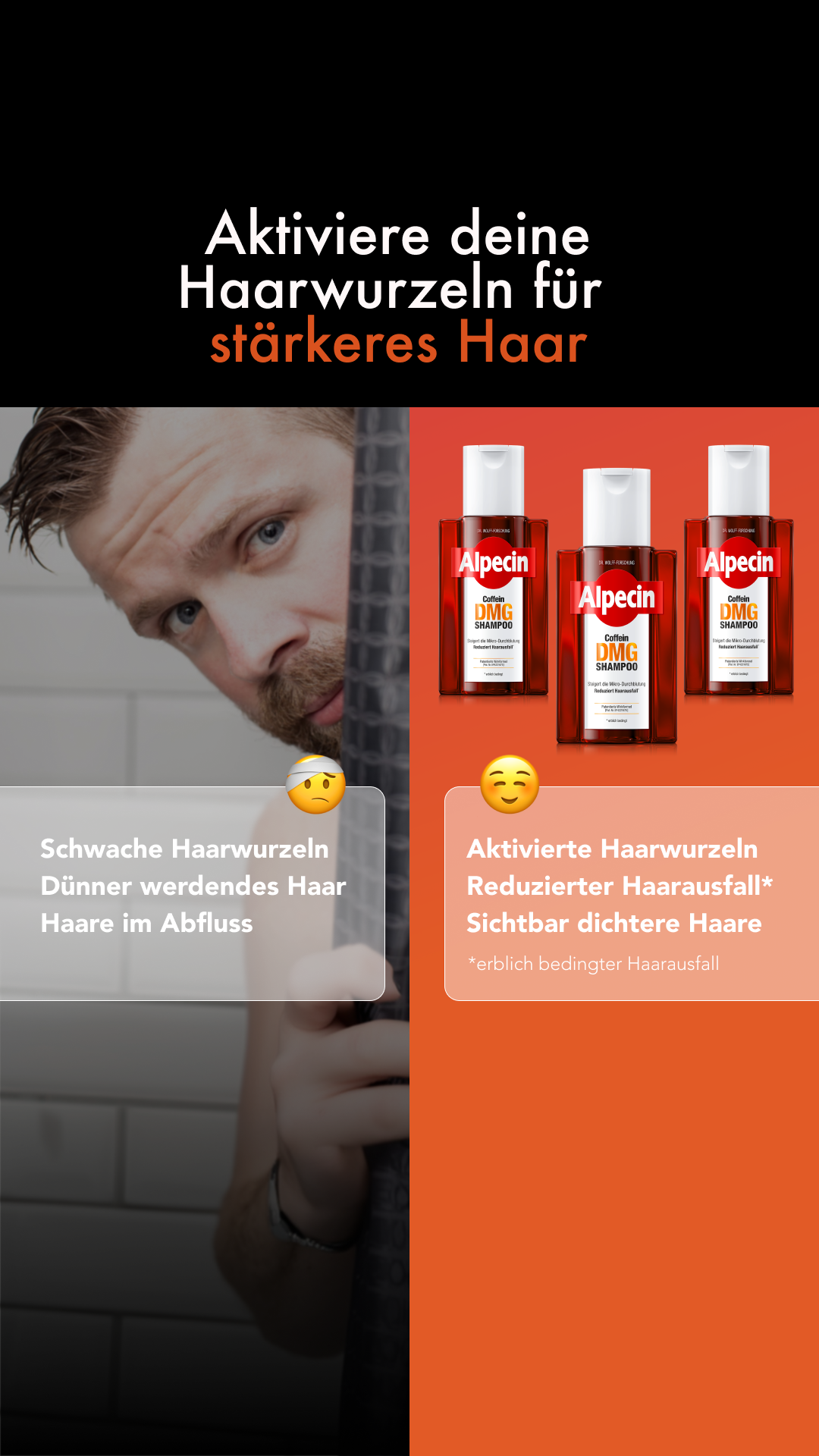 Alpecin Facebook ad