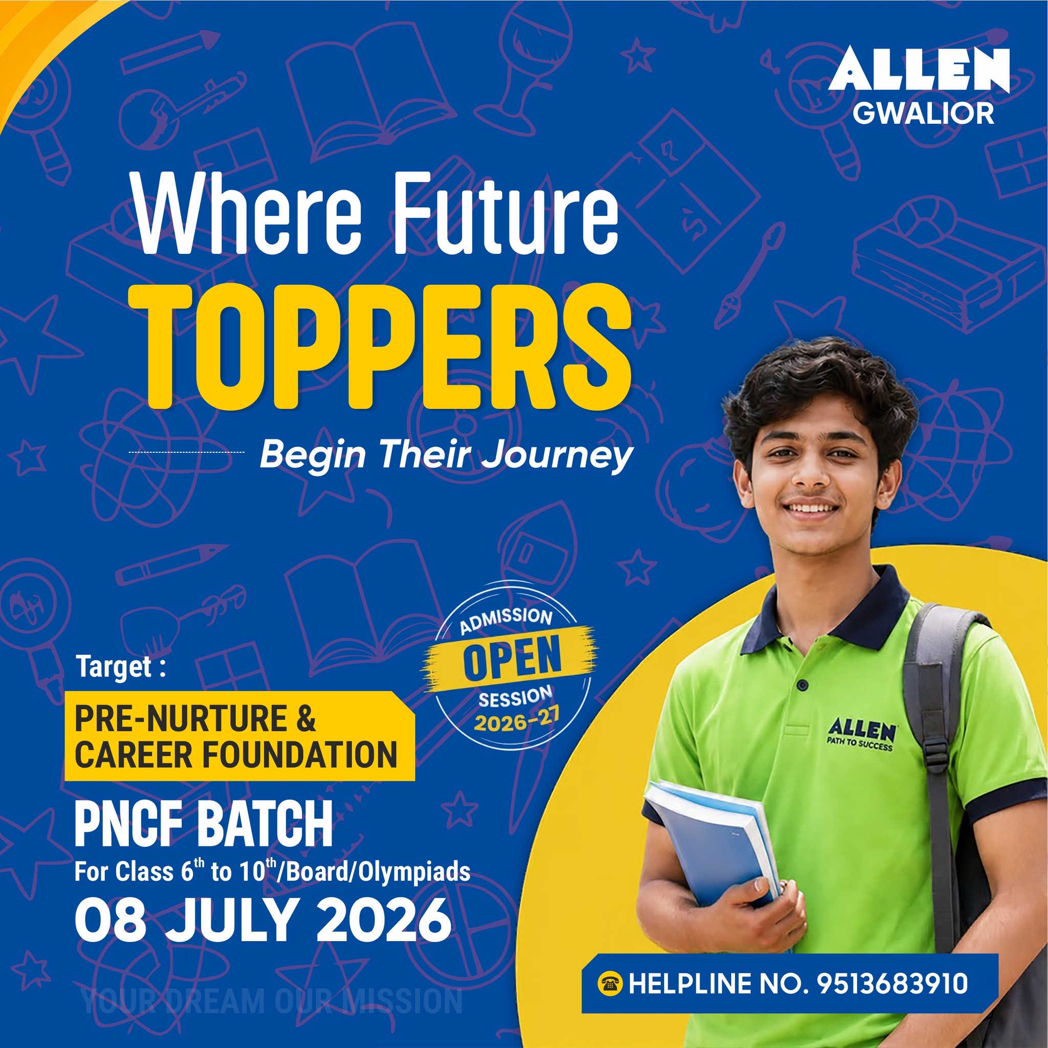 ALLEN Career Institute, Gwalior Facebook ad