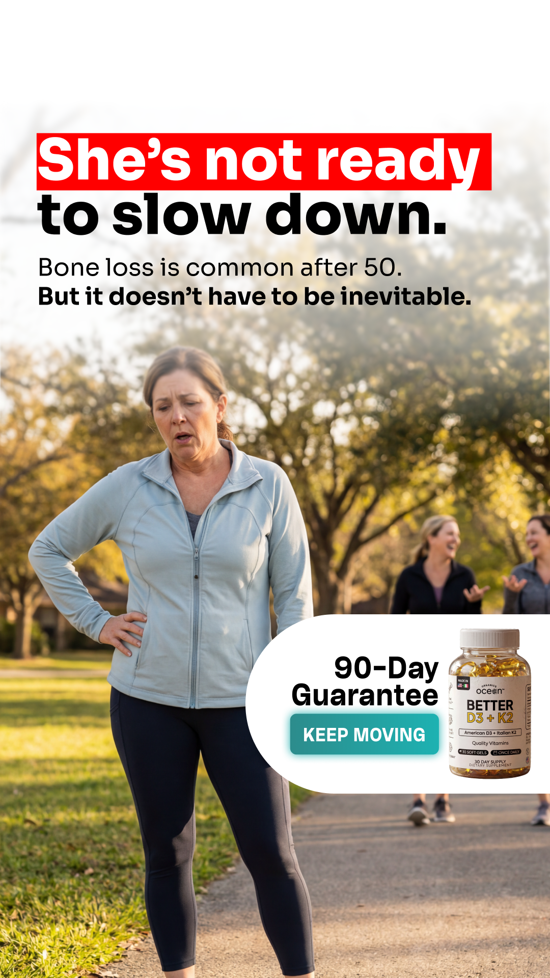 Organics Ocean Facebook ad