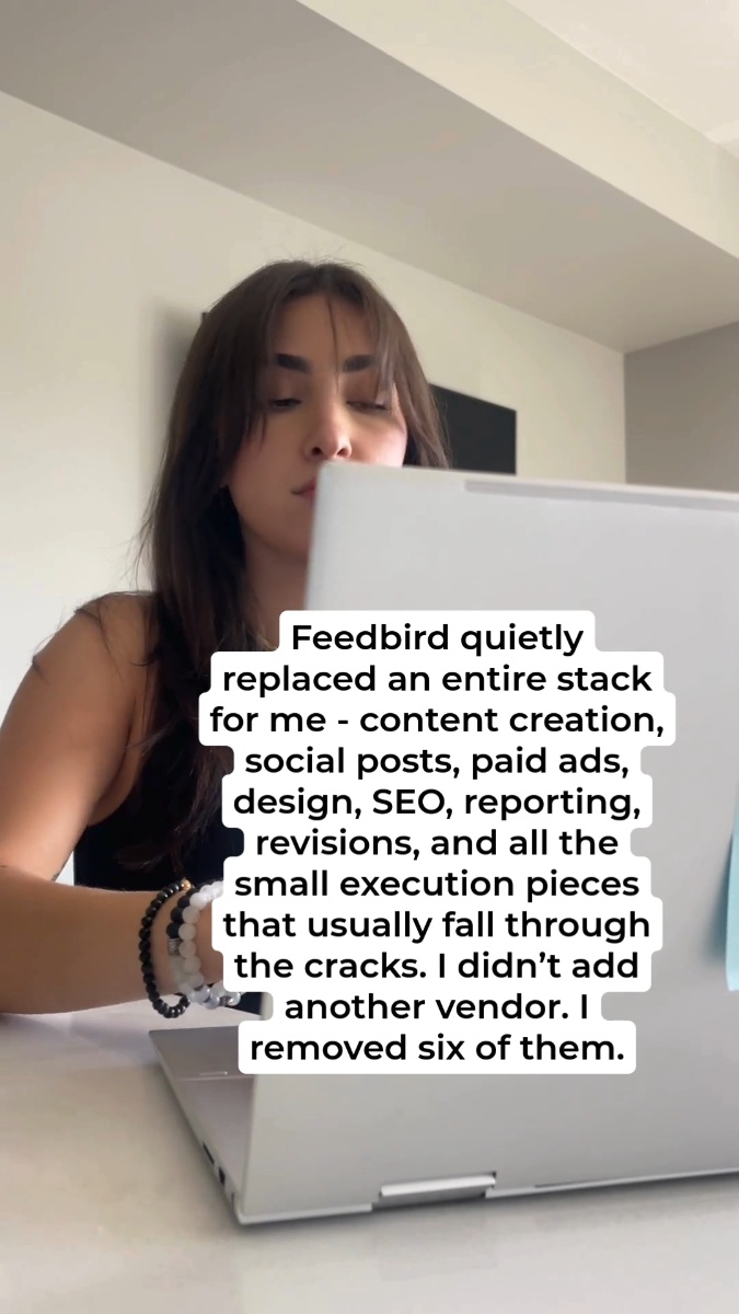 Feedbird Facebook ad from Mar 7, 2026