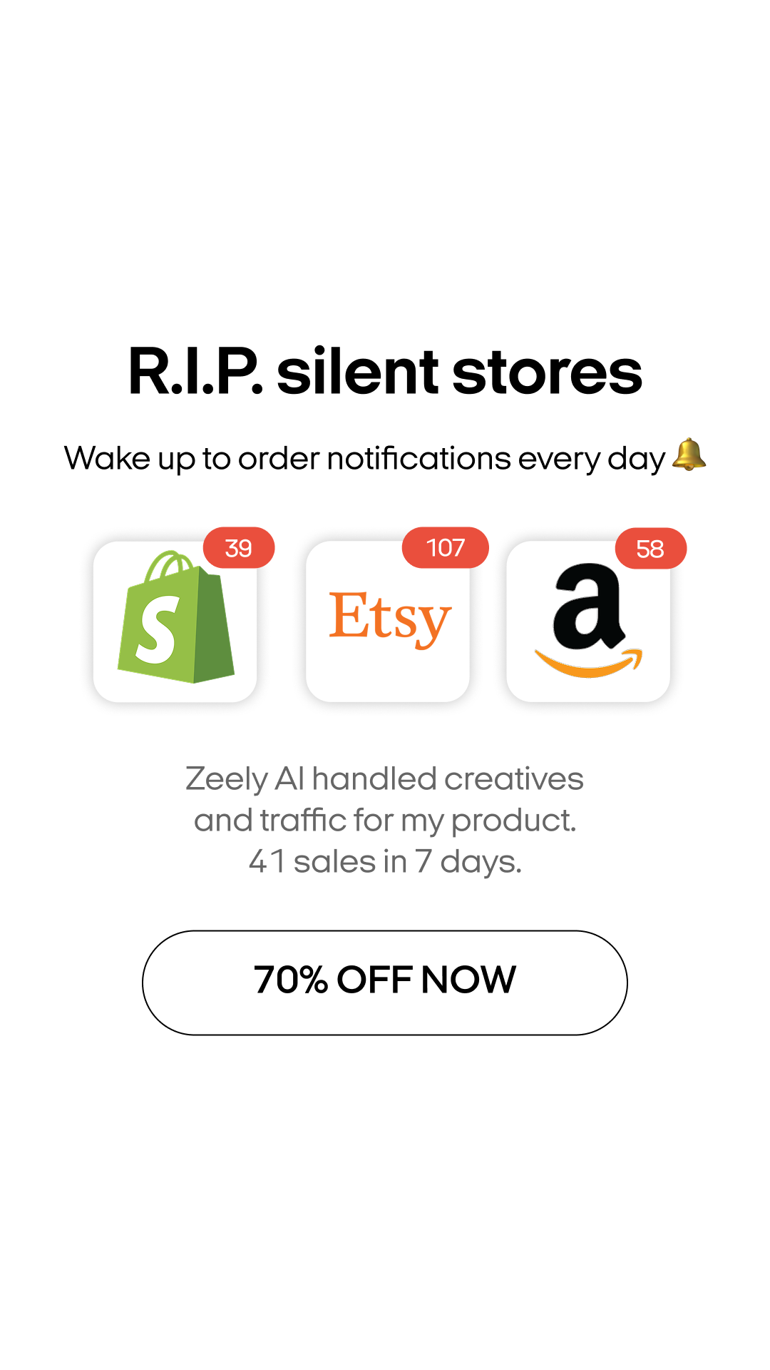 Zeely Facebook ad