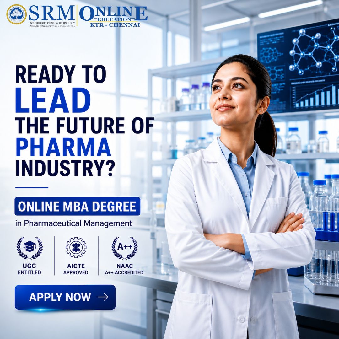 SRM Online Education Facebook ad