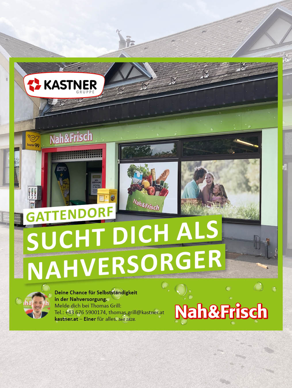 KASTNER Gruppe Facebook ad: Jetzt infomieren!
