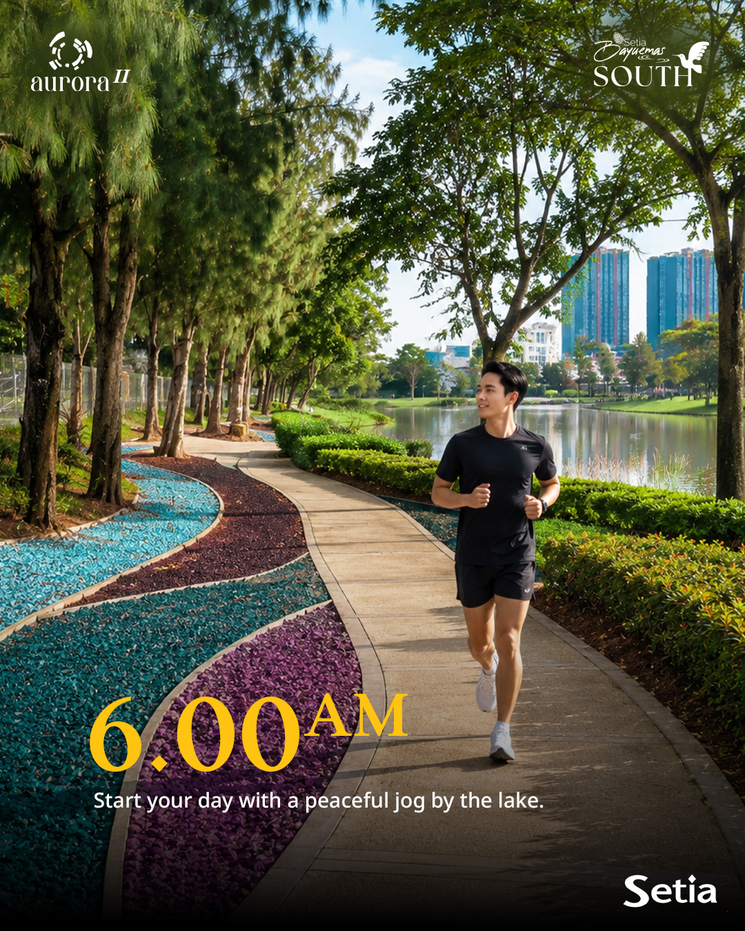 S P Setia Facebook ad: Aurora II is on its’ way to you…