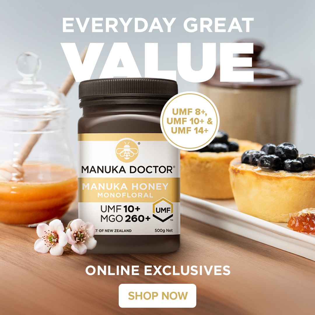 Manuka Doctor New Zealand Facebook ad