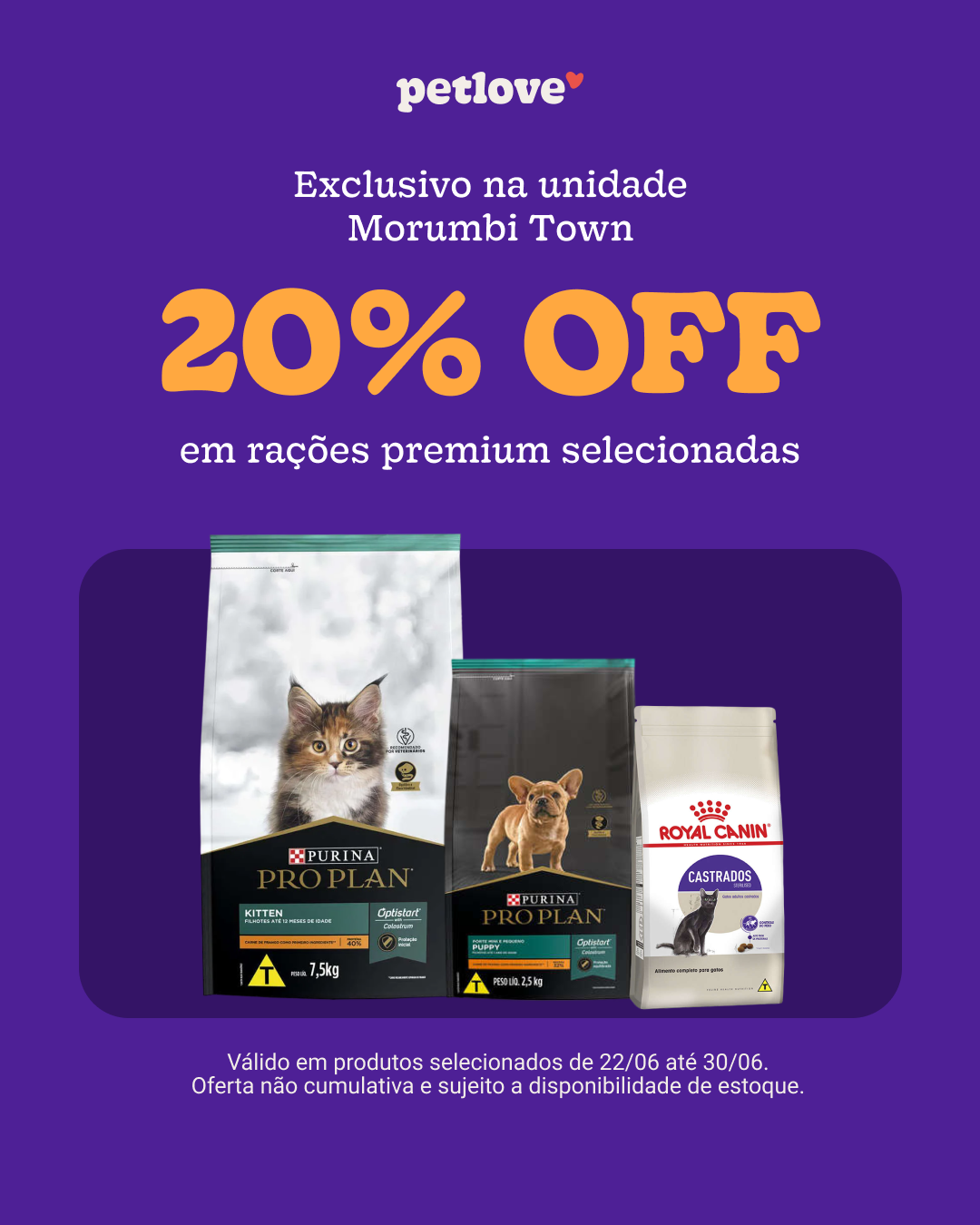 Petlove Facebook ad