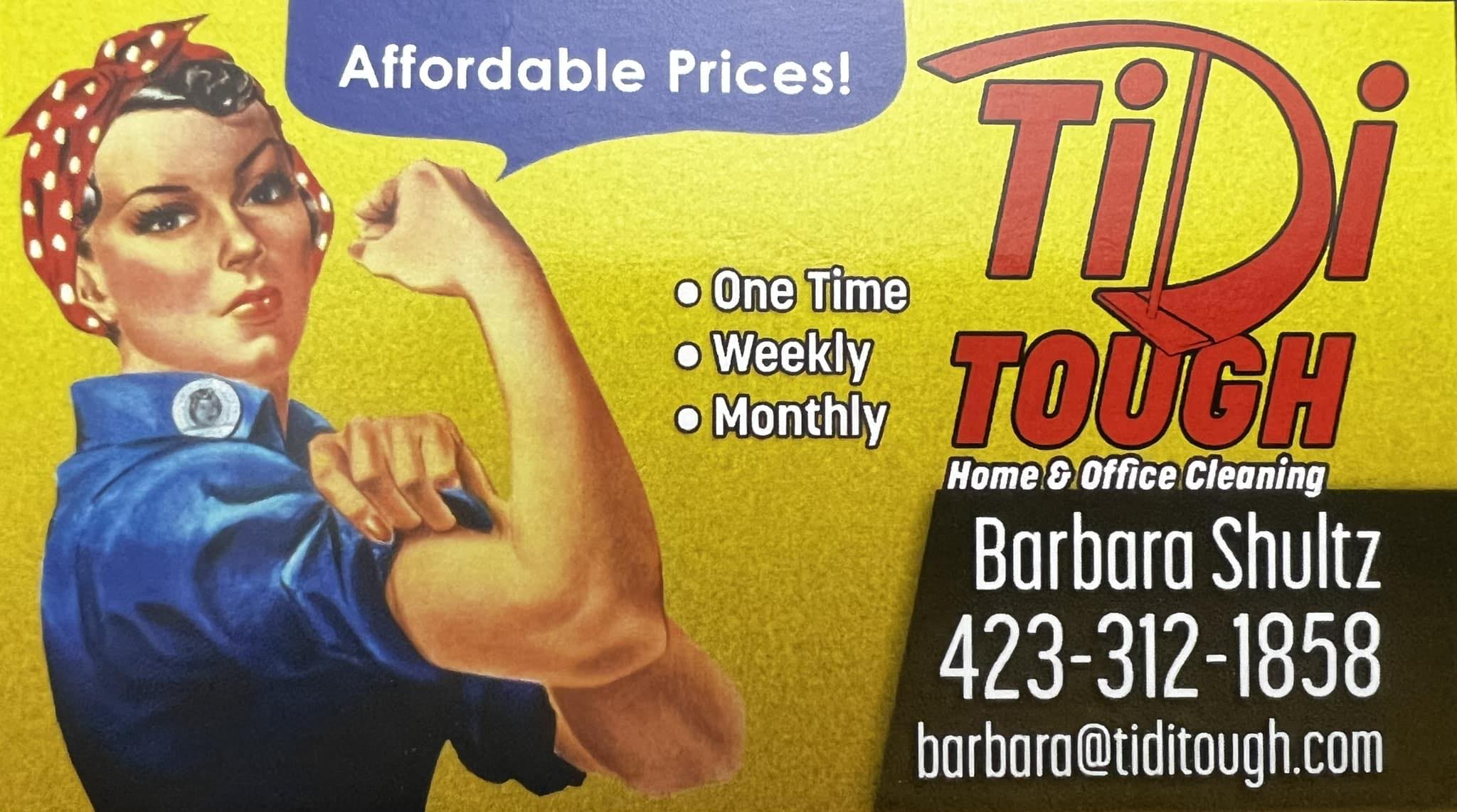Tidi Tough Cleaning Facebook ad