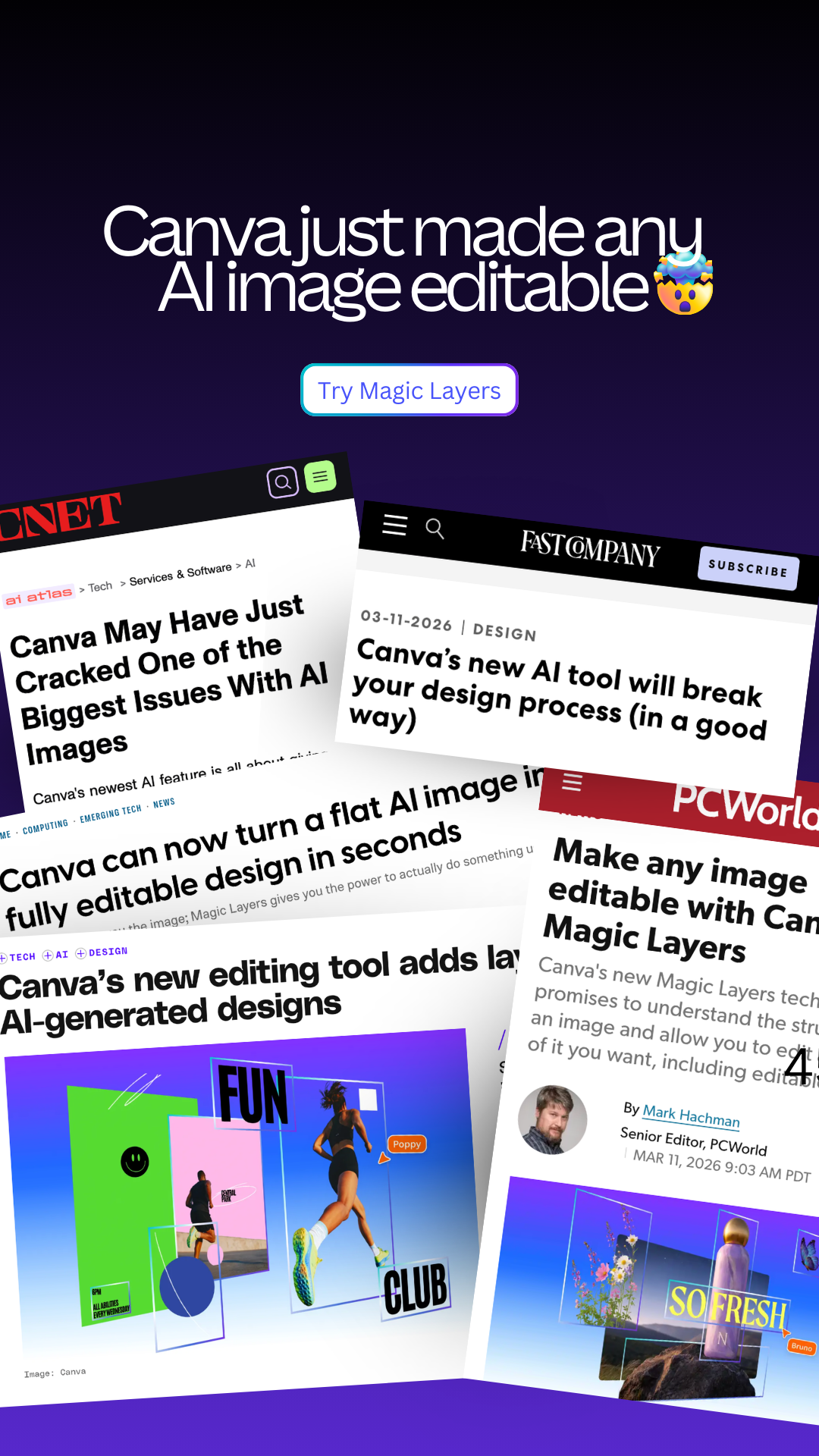 Canva Facebook ad