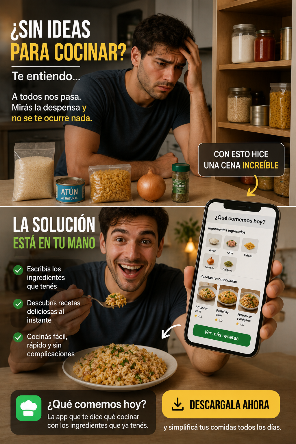 Productos digitales Facebook ad: Nunca más sin ideas
