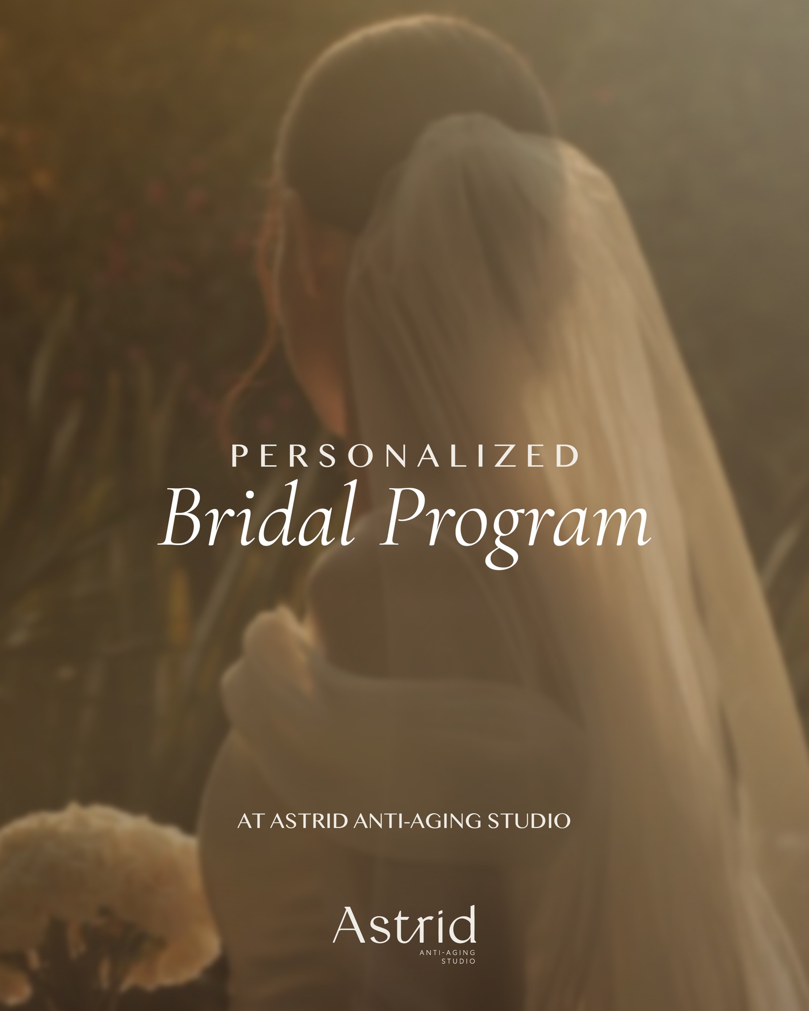 Astrid Anti-Aging Studio Facebook ad: Personalized Bridal Program