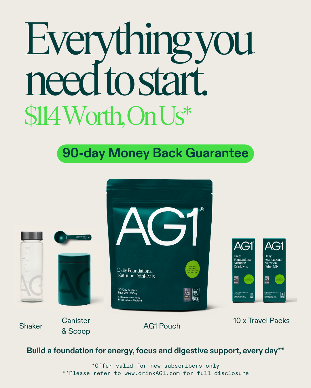 AG1 by Athletic Greens Facebook ad