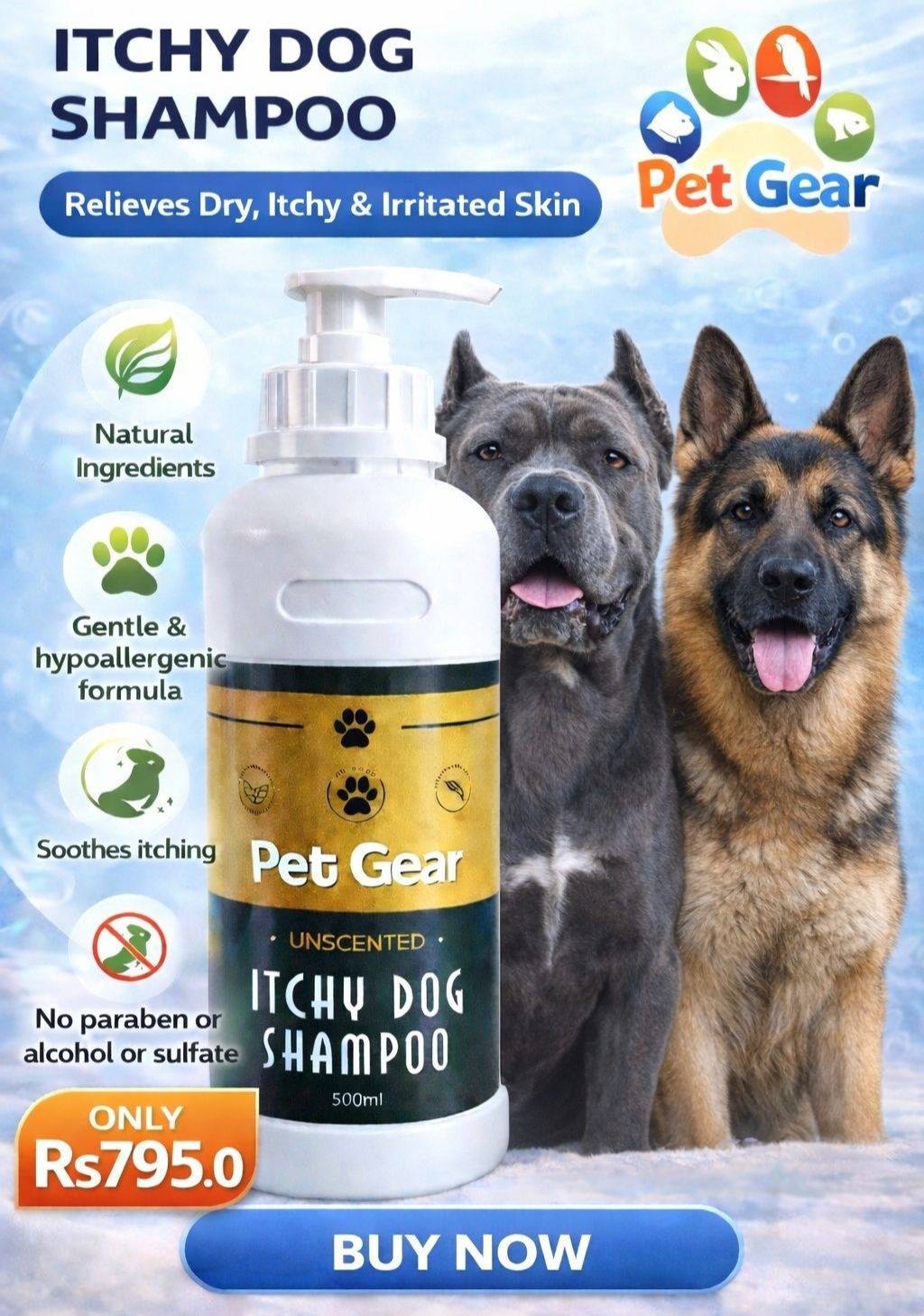 Pet Gear-Mauritius Facebook ad