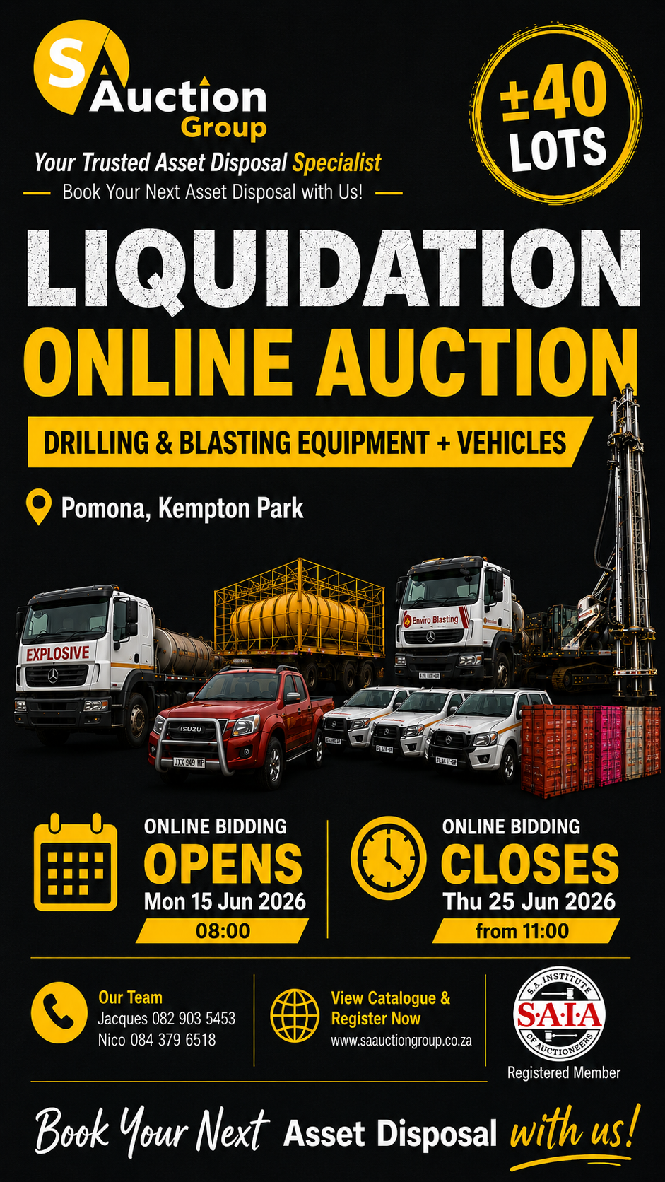 SA Auction Group Facebook ad